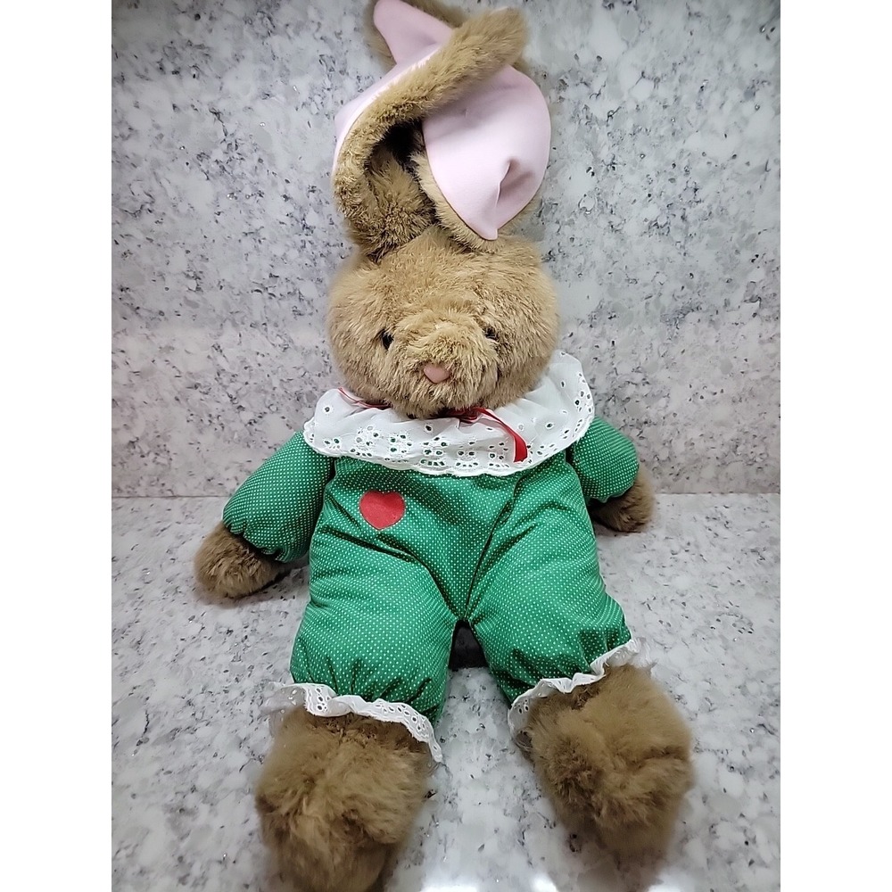 International Silver Co. Paracutes Nylon Bunny Rabbit Plush‎ Stuffed 22" NWT